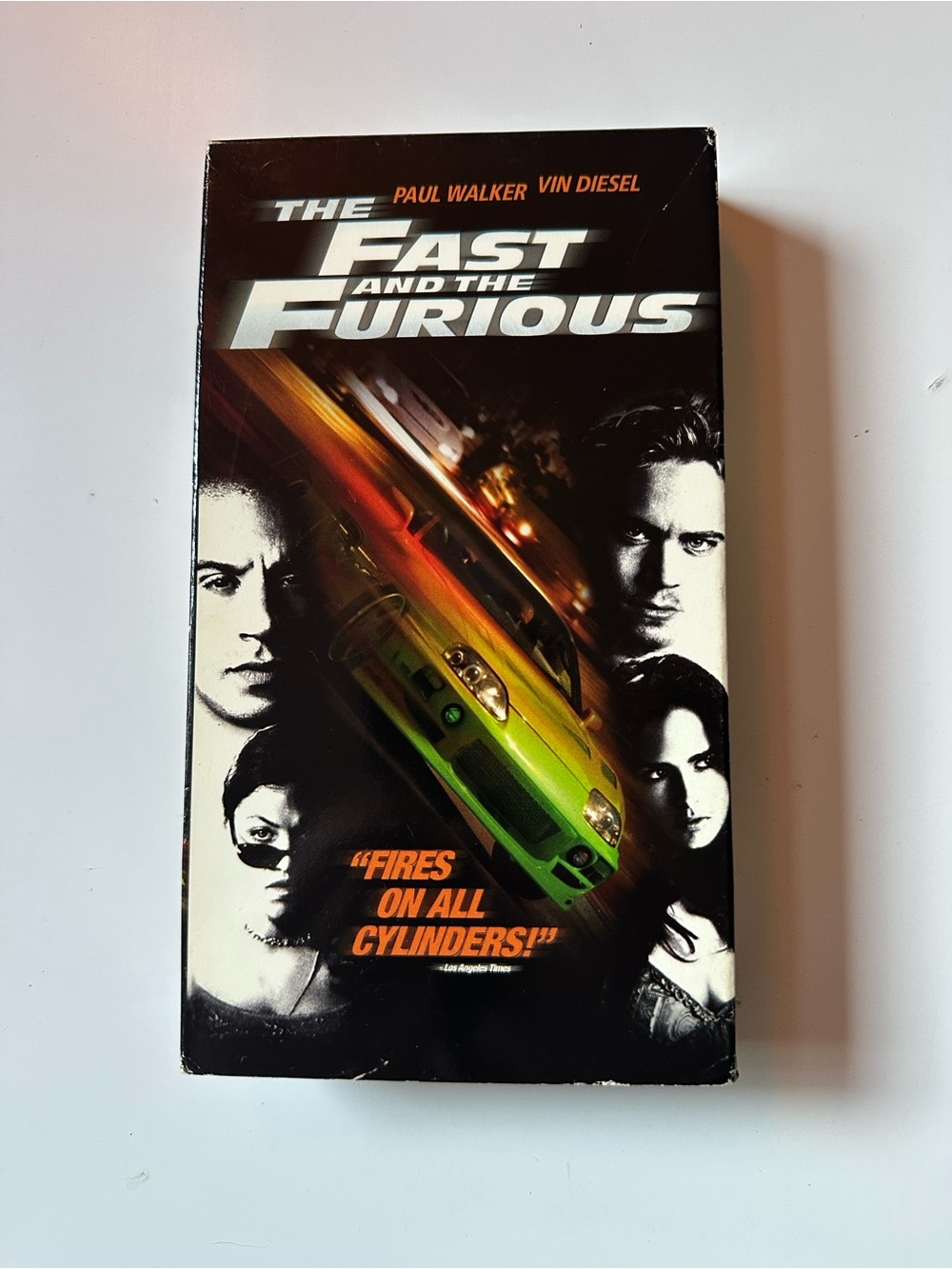 The Fast and the Furious (VHS, 2001) Vin Diesel Paul Walker